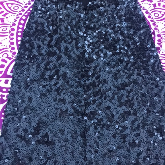 NWT ✨ Rachel Zoe Black Sequin Open Back Mini Dress - Picture 6 of 7